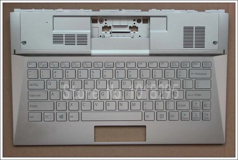 Новая английская клавиатура для ноутбука Sony Vaio D132 SVD13228SCW SVD13 с серебристой