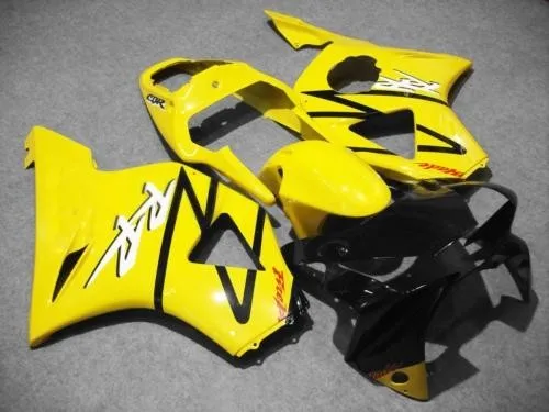 Для Honda CBR954RR 2002 2003 комплект обтекателей для мотоциклов желто черного цвета CBR900RR 954