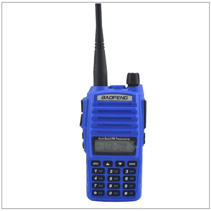 Портативный Baofeng радио UV-82 рация цвет синий двухдиапазонный VHF/UHF Ham радио приемопередатчик Baofeng UV82 w/Бесплатные наушники