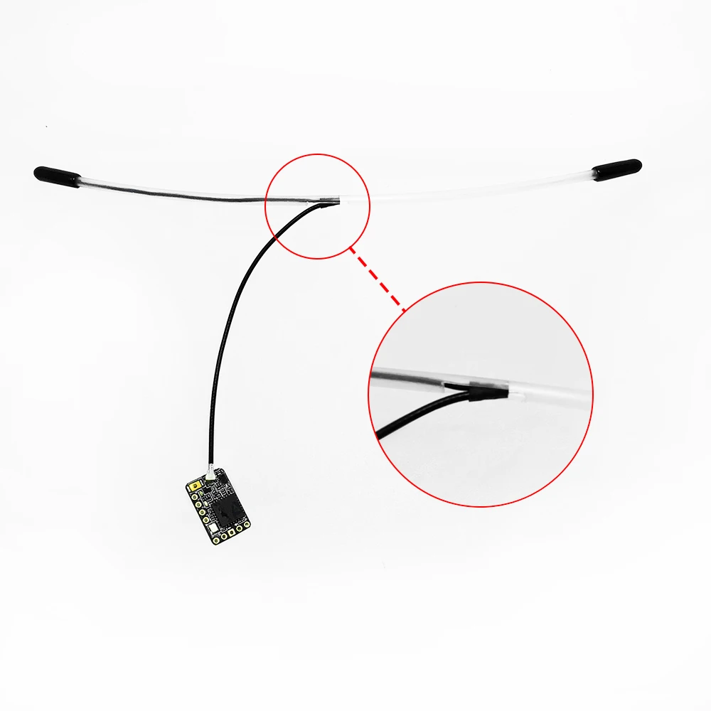 IPEX 4 защитная трубка для антенны FrSky X4RSB RX6R XM + r9 мм 150 мм|Детали и аксессуары| |