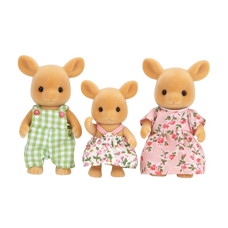 Sylvanian Family Deer набор из 3 предметов кукольный домик игрушки с животными фигурки для
