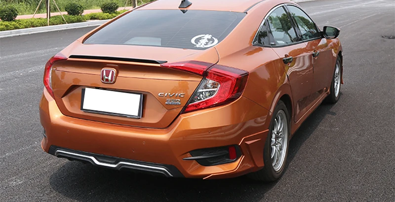 Спойлер для Honda Civic высококачественный спойлер из АБС-материала заднего крыла