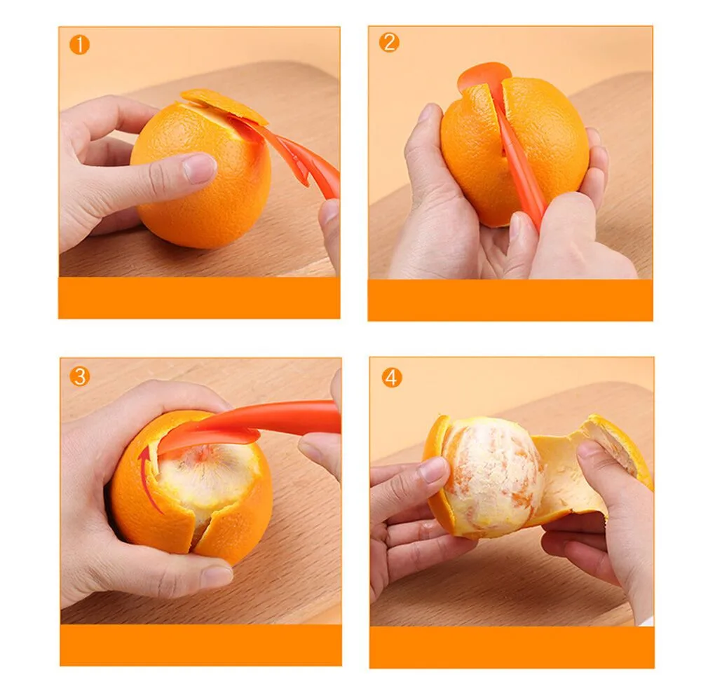 Kitchen Stainless Steel Cutter Citrus Orange Fruit Peeling Tools Peeler Sheller Paring Slicer Vegetable | Дом и сад