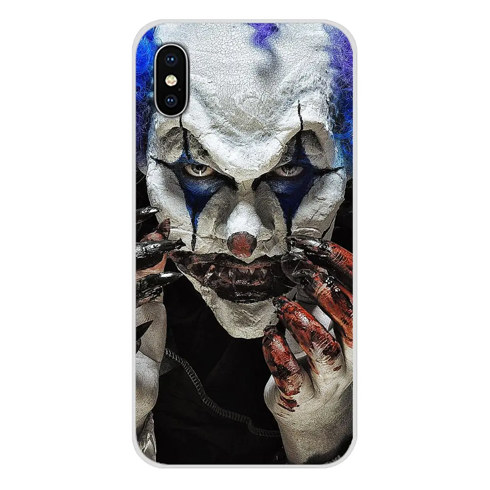 Мягкие прозрачные чехлы для Motorola Moto X4 E4 E5 G5 G5S G6 Z Z2 Z3 G G2 G3 C Play Plus Pennywise Clown Float It