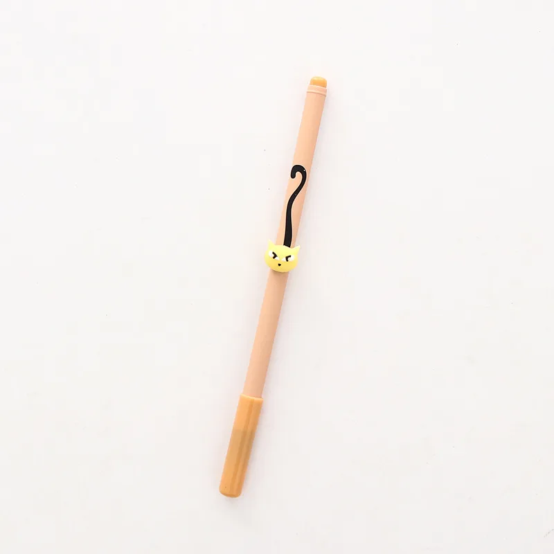 4 шт./партия гелевая ручка для кошек lapices Kawai caneta креативность papelaria ручки canetas милые канцелярские принадлежности kalem boligrafo Школьные Инструменты