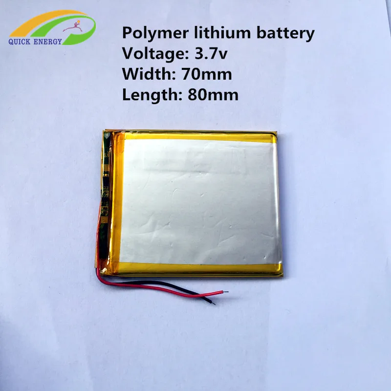 5 шт. оптовая продажа 307080 037080 3.7 В thium полимерный аккумулятор 2500 мАч Tablet|polymer