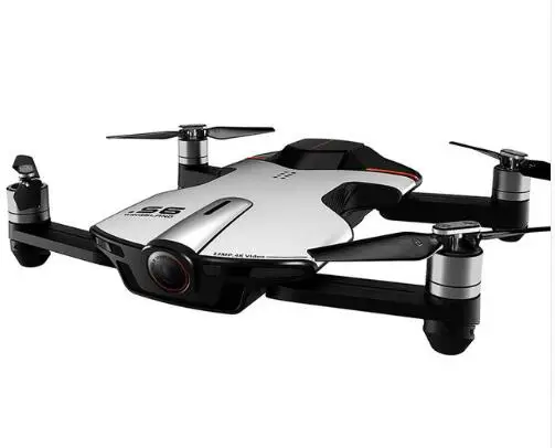 Серебристый RC Дрон Карманный селфи Квадрокоптер WiFi FPV с 4K UHD камерой FPV Дрон RC игрушки RC вертолет профессиональный - Цвет: Серебристый