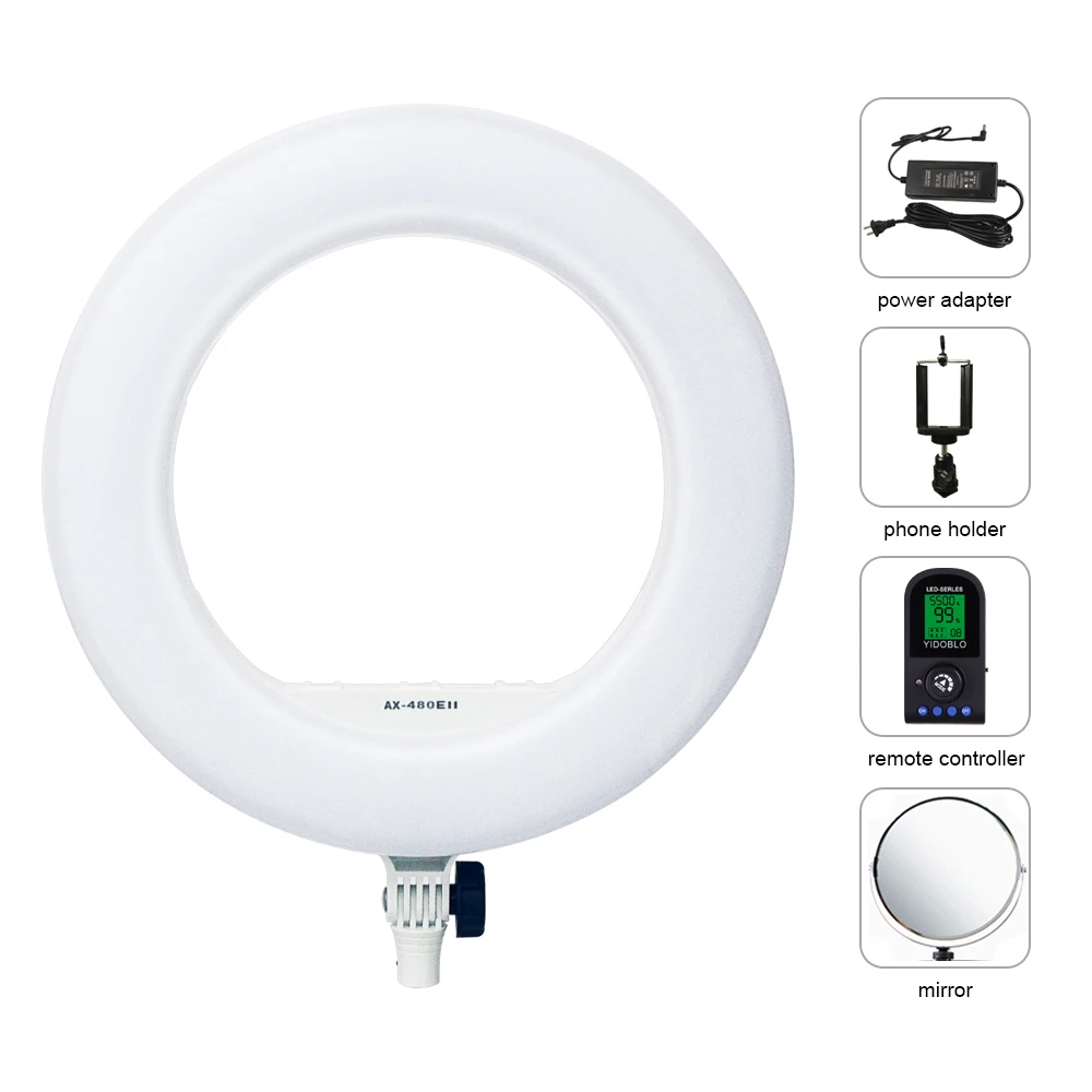 Yidoblo AX 480EII 5500K отлично сохраняет тепло холодной двухцветная Камера