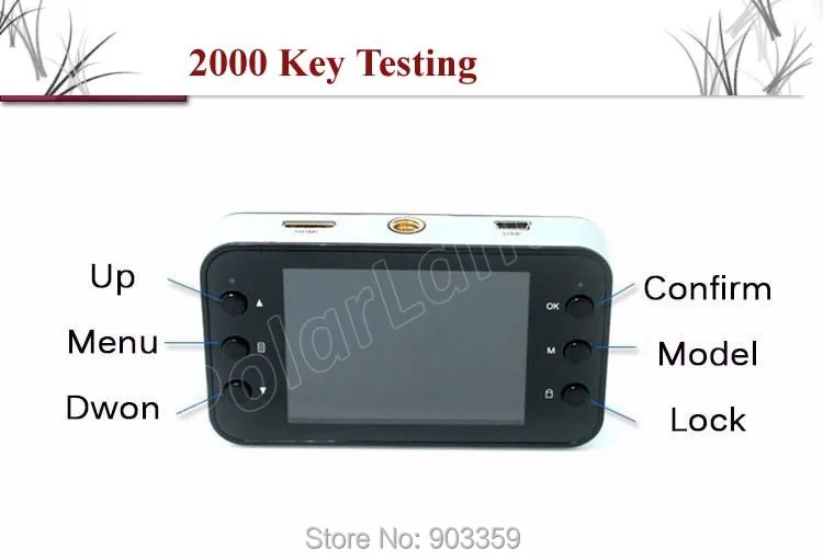 K6000 HD 2,7 ''ЖК-дисплей Видеорегистраторы для автомобилей для путешествий/обувь для вождения/высокая скорость передачи данных Регистраторы/авторегистратор Камера с углом 90 градусов угол обзора черного цвета