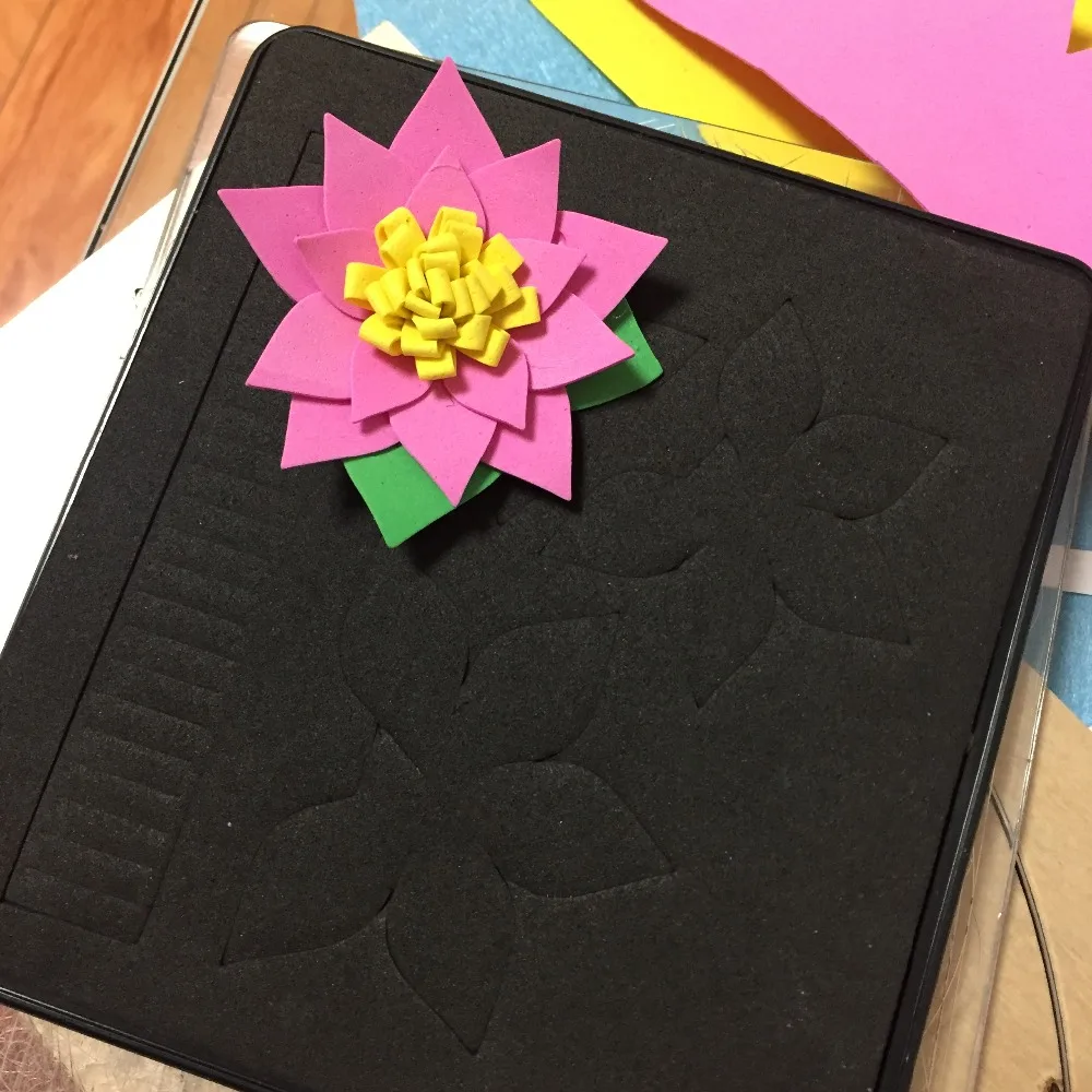 Цветочный Скрапбукинг высечка деревянная стальная линейка для фетра/бумаги