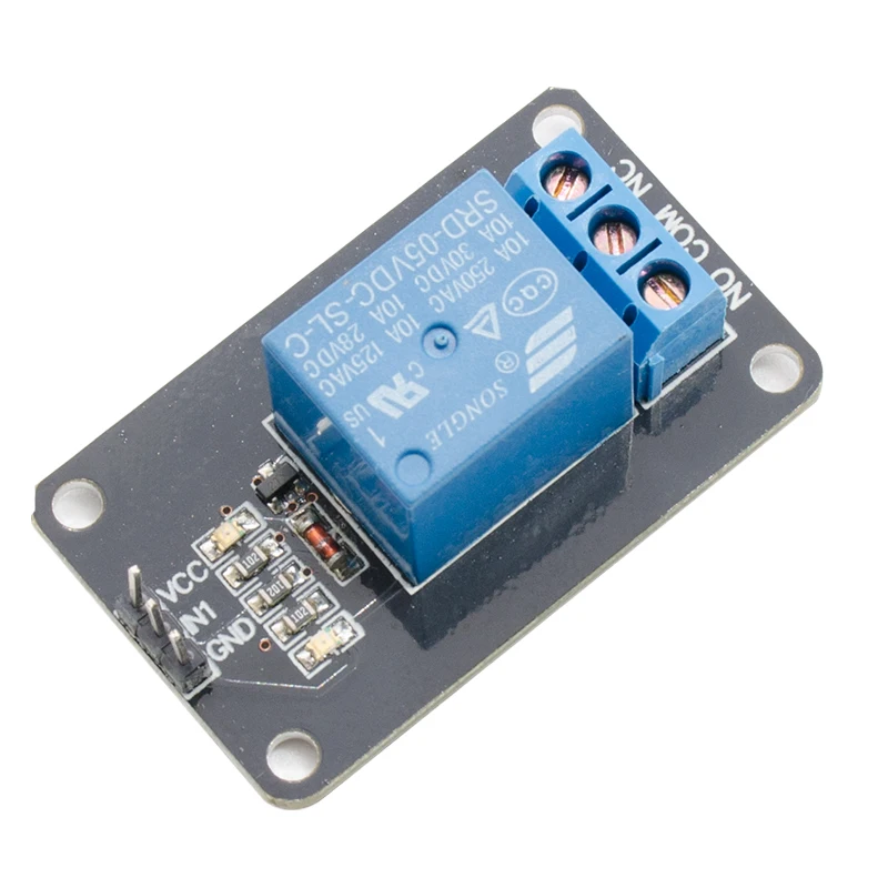 Одноканальная плата релейного модуля 5 В щит для PIC AVR DSP ARM реле Arduino|relay module|1 channel 5v