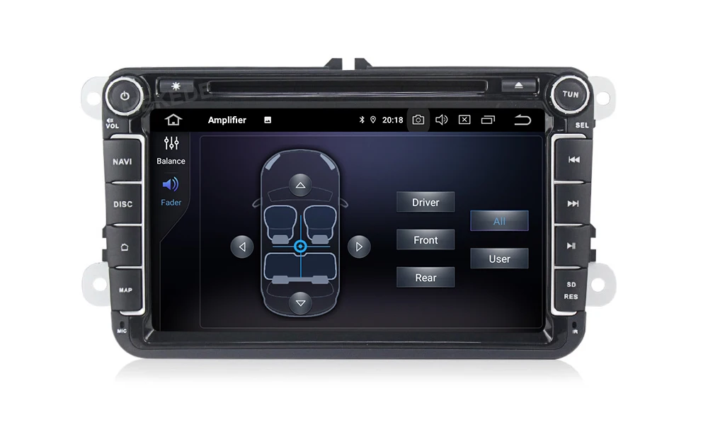 MEKEDE Android 9,0 4+ 64G ips DSP RDS 8 дюймов сенсорный для VWpassat b7 b6 golf 5 polo tiguan octavia автомобильный аудио bluetooth Радио ipod