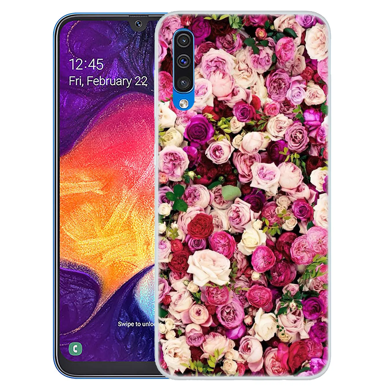 5 Lavaza красоту и украшением в виде цветка жесткий чехол для телефона для samsung Galaxy A10 A20 A30 A40 A50 A60 A70 M10 M20 M30 M40 A20e крышка - Цвет: 5