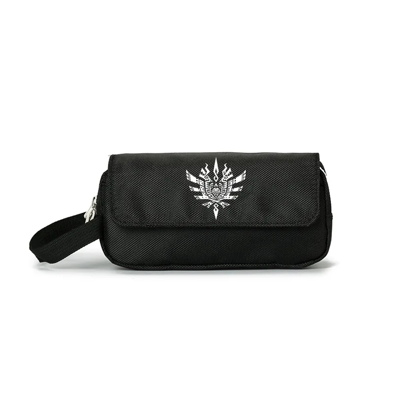 

Monster Hunter Game Anime Wallet Purse Cosmetic Stationery Pencil Bag Girls Boys Gift Back to School Hand Bag Portable