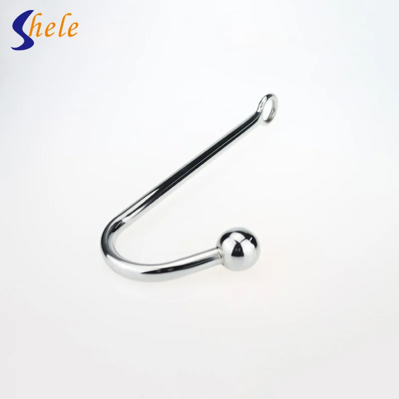 Мяч u типа из нержавеющей стали анальные крюк Анальный Анальная пробка секс игрушки для мужчин/Гей/мужчины