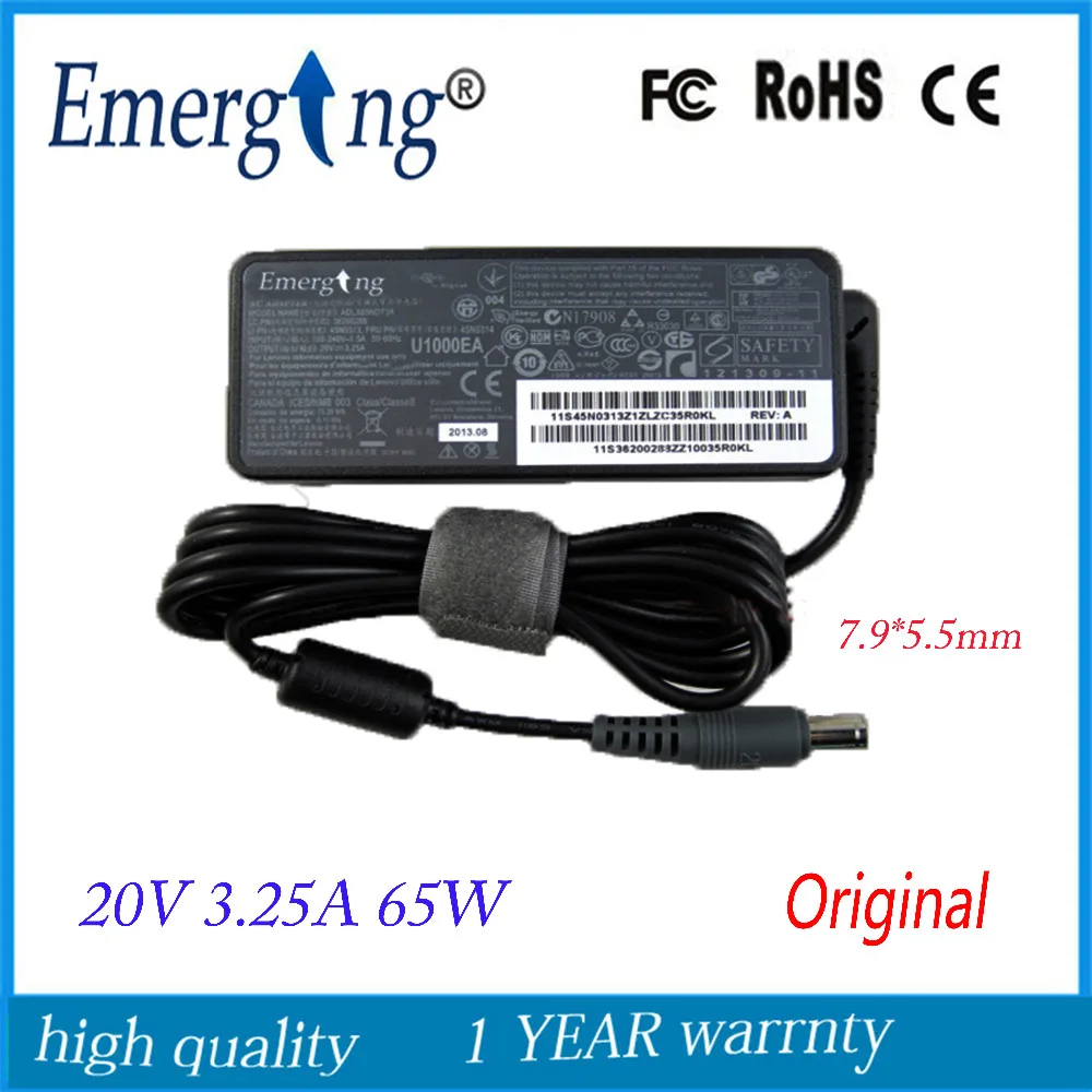 

20V 3.25A 65W 7.9*5.5mm New Original AC Laptop Adapter For Lenovo ThinkPad T400 X220 X230