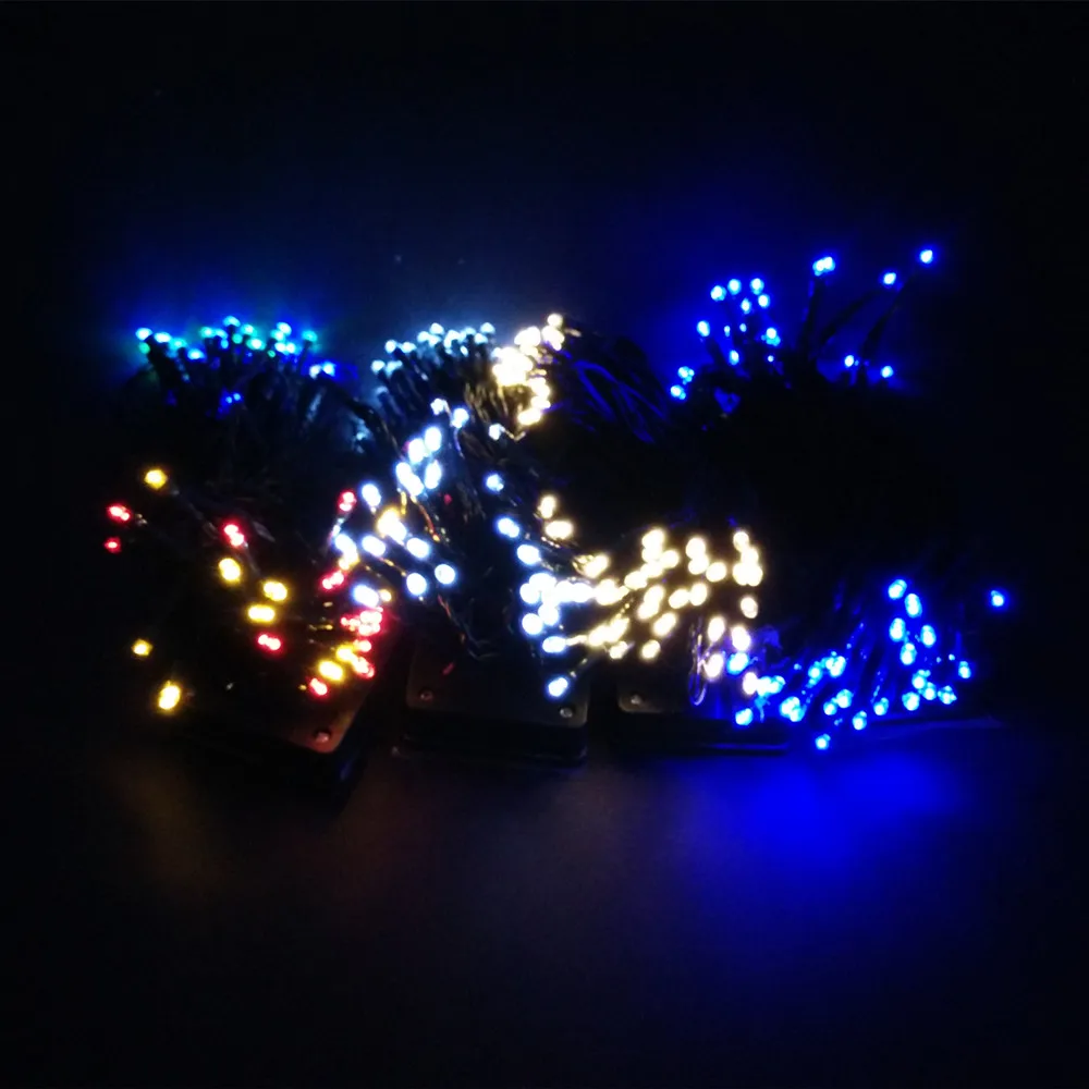 YIYANG Открытый лампы солнечной энергии светодиодный строки Фея праздник для