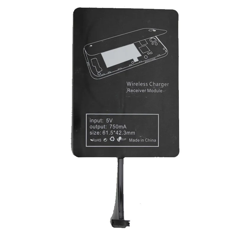 Универсальное беспроводное зарядное устройство Qi приемник для Samsung HTC LG SONY nokia