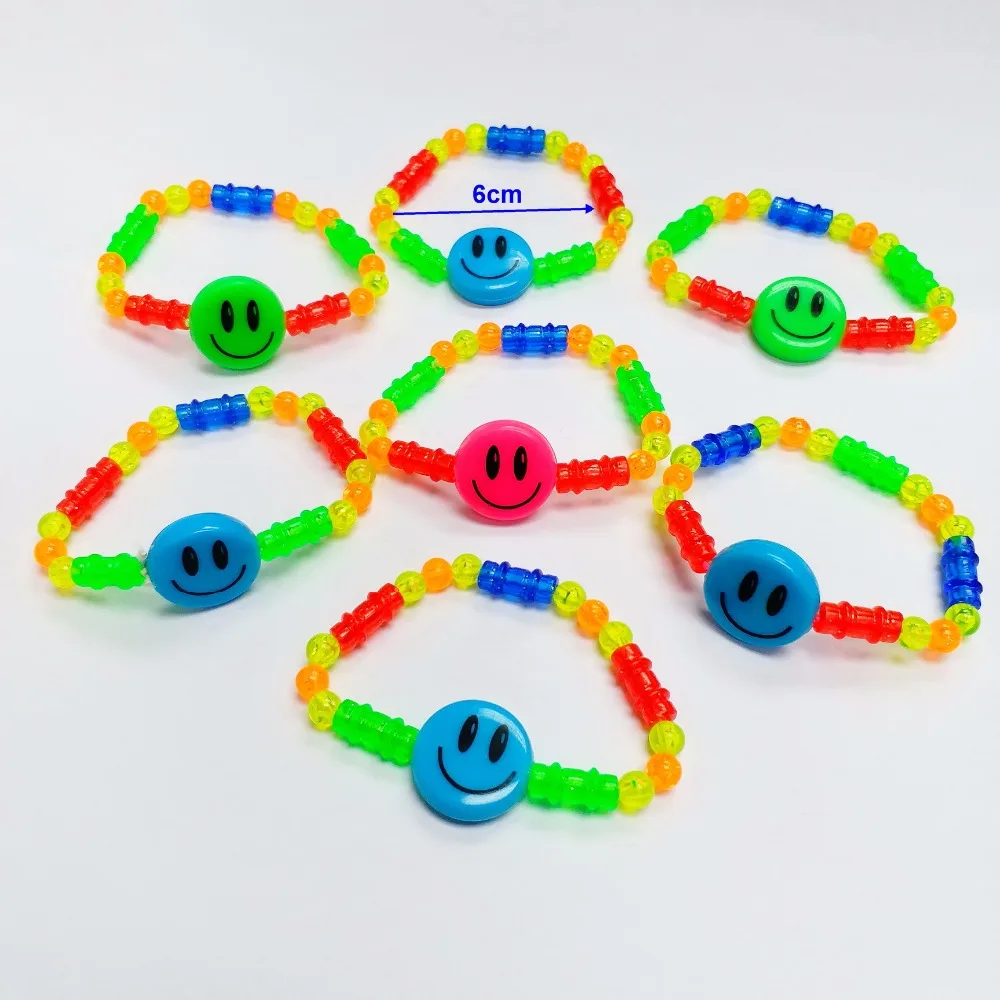 12 шт E989 цветной браслет повязка для волос Pinata Loot Party Favor Game Gift Charm Girls Bead пиньята на