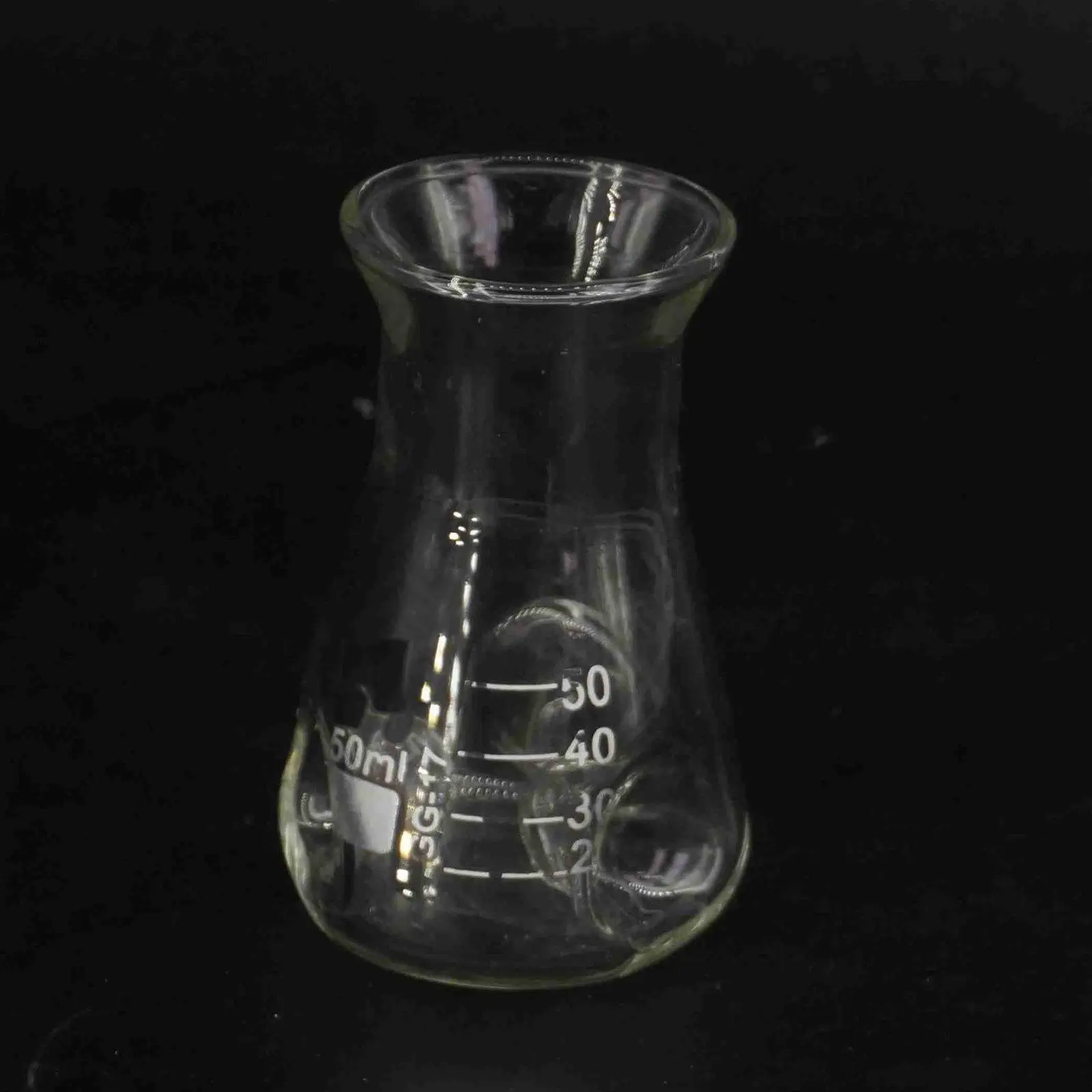 

50ml 3 Thorns GG17 Glass Wide Mouth Baffle Shake Conical Erlenmeye Flask Lab
