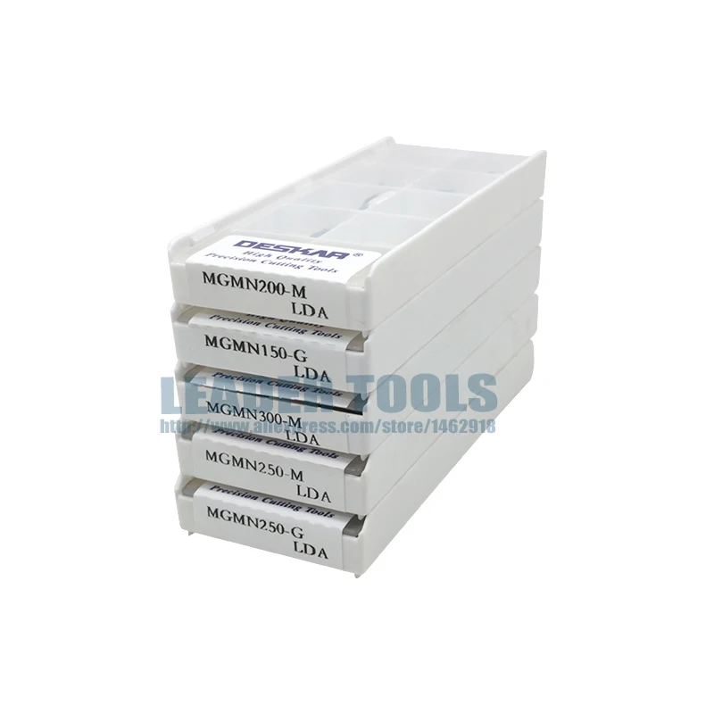 MGMN 150-G/200-G/250-M/MGMN300-M/400-M LDA* 10pcs DESKAR Пазовая твердосплавная вставка для MGEHR/MGIVR, лезвия MGMN для нержавеющей стали