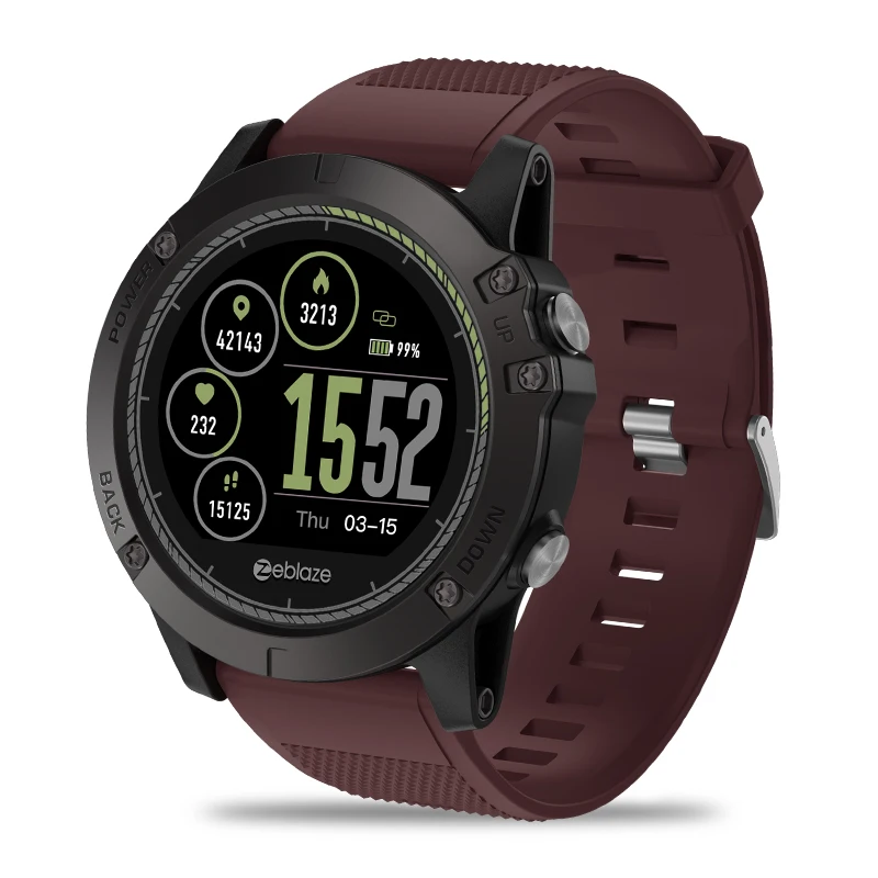 Zeblaze VIBE 3 HR Спортивные Bluetooth Смарт часы монитор сердечного ритма Шагомер Smartwatch цифровые наручные часы для мужчин для IOS Android