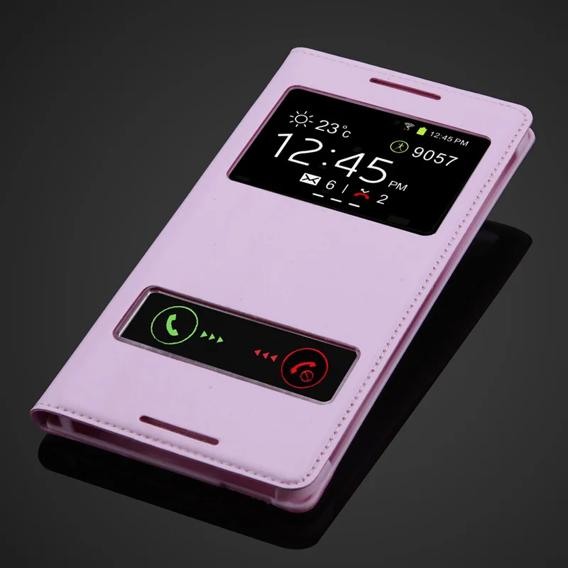 Роскошный чехол держатель для телефона HTC Desire 816 800 D816W 816G 816t A5 Кожаный книжка с