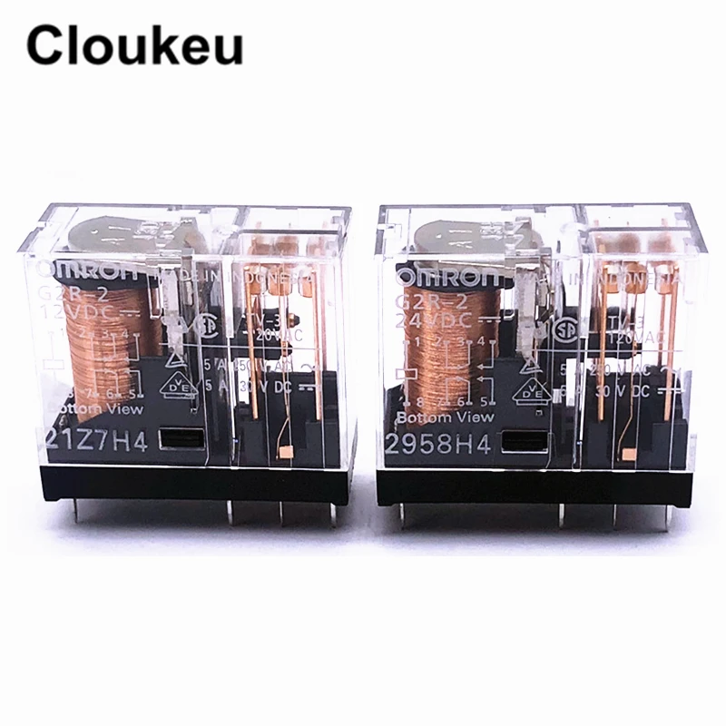 Реле DIP8 G2R-2-5VDC 12VDC 24VDC DC5V DC12V DC24V 5A