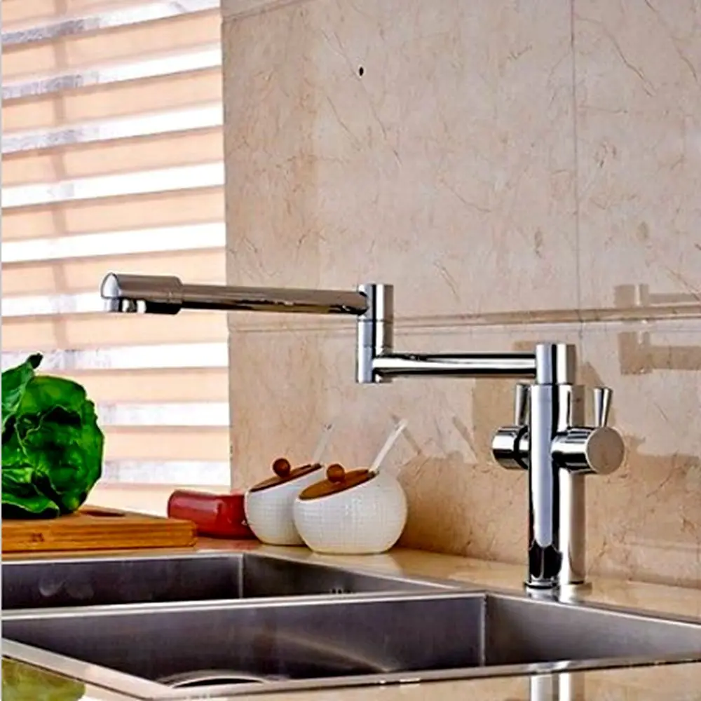 Uythner с длинным носиком вращение на 360 градусов удлинение кухонных смесителей
