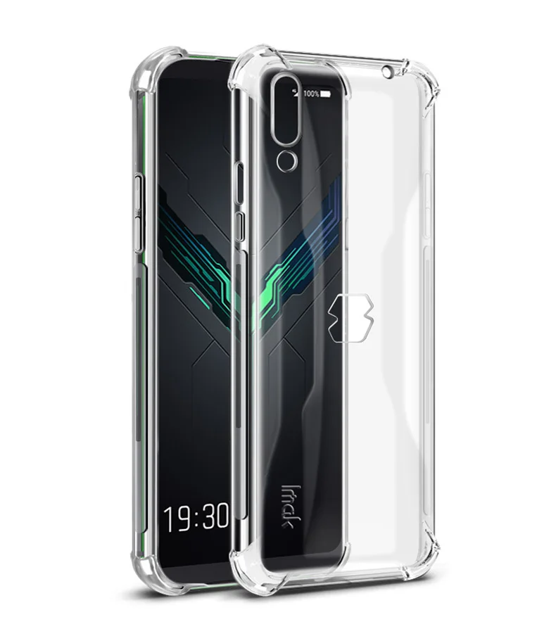 Для Xiaomi Black Shark 2 чехол силиконовый IMAK противоударные подушки безопасности мягкая Задняя накладка чехла из ТПУ Для Xiaomi Black Shark 2 Pro