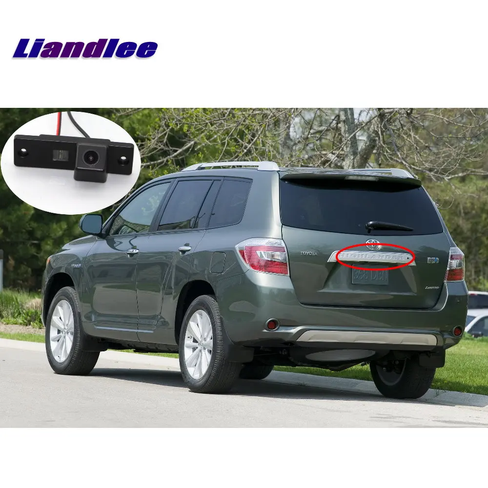 Автомобильная камера заднего вида для Toyota Highlander UX20 MK1 2000 -- 2007 2008 2002 2003 2004 Full HD CCD