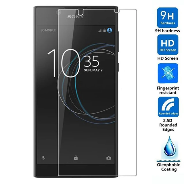 Закаленное стекло 9H для Sony Xperia L1 Высококачественная защитная пленка