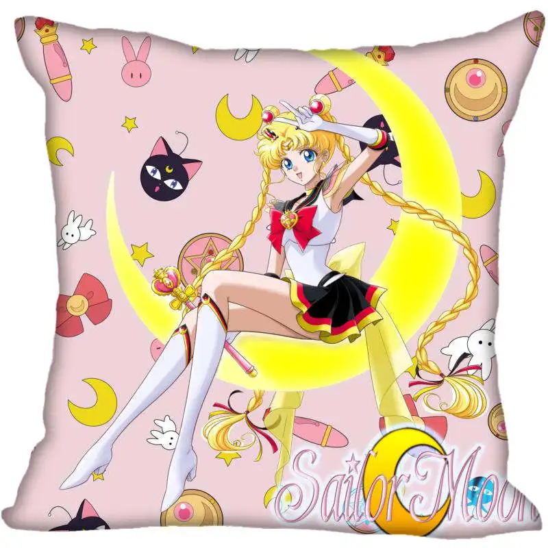 Pillowcase 3 Лучшая декоративная Свадебные наволочки Сейлор Мун, наволочки для подушек, индивидуальный подарок для(с одной стороны), наволочки с принтом - Цвет: Pillowcase 3