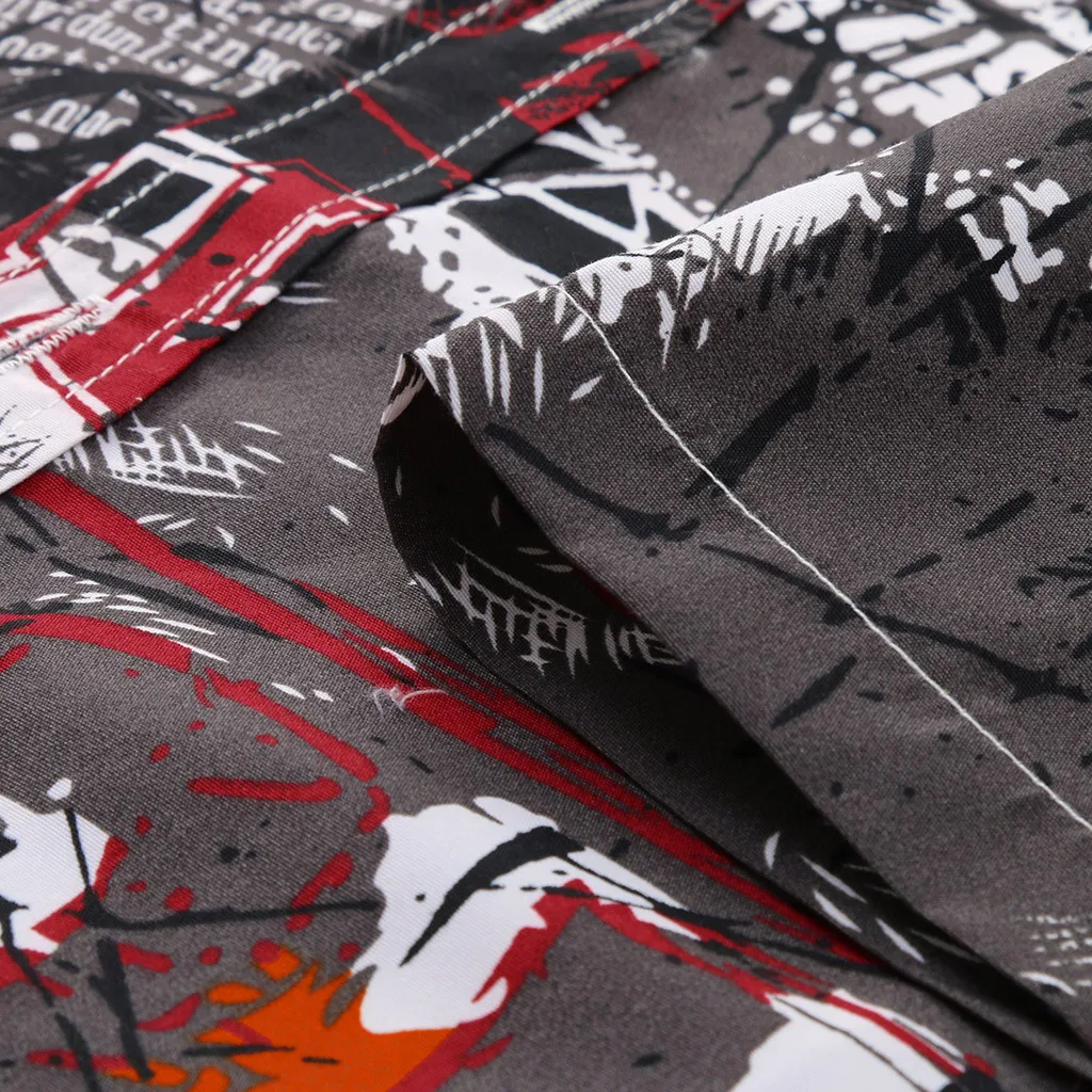 2019 летняя гавайская рубашка Сезон весна лето модная пара личный с коротким