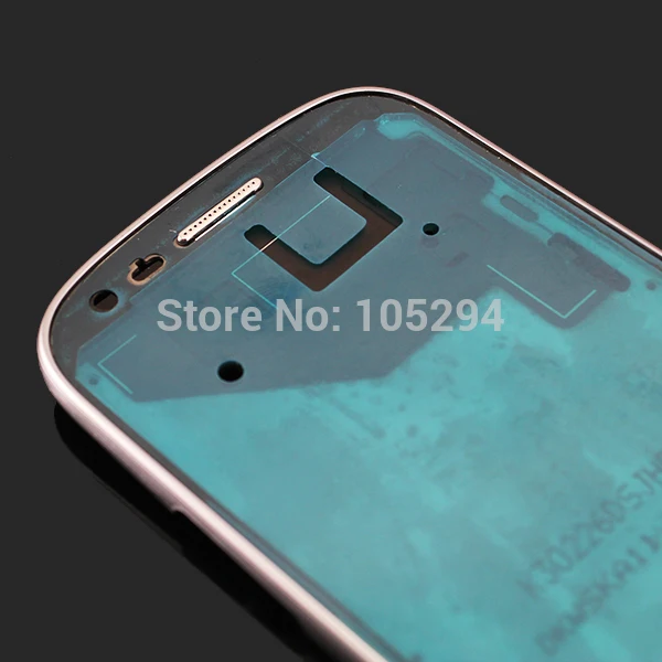 Белый Ближний Корпус Рамка Для Samsung Galaxy S3 mini i8190 + номер Дорожки | Мобильные