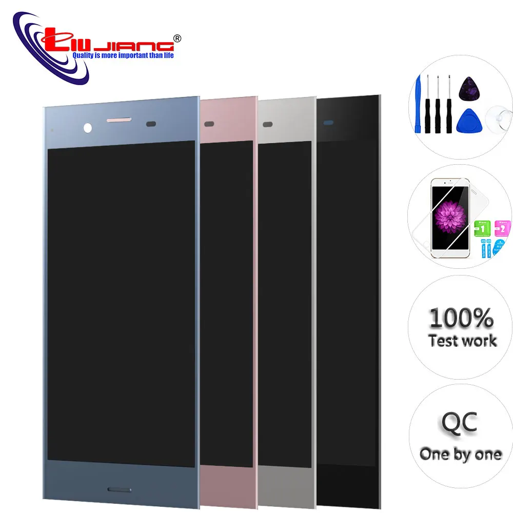 Оригинальный ЖК дисплей для SONY Xperia XZ1 сенсорный экран дигитайзер запасные части в