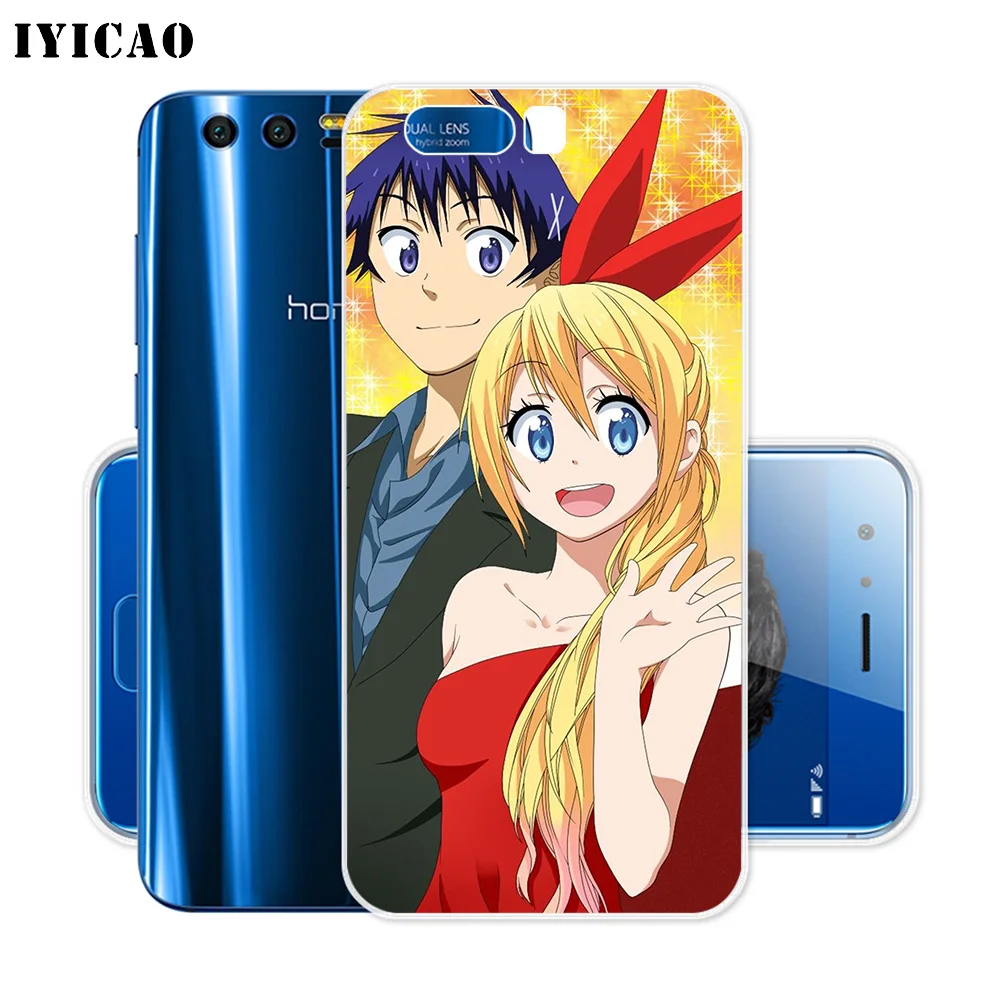 IYICAO Nisekoi мультяшный Мягкий силиконовый чехол для Huawei Y9 Y7 Y6 Prime 2018 Honor 8C 8X8 9 10 Lite 7X 7C 6A