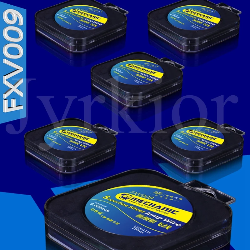 Mechanic FXV009 0 009 мм 200 м сверхтонкая Серебристая Соединительная проволока для iPhone