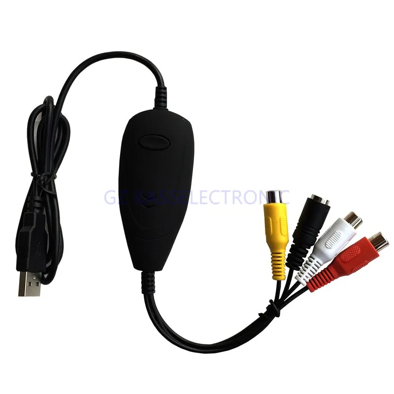 ЗАХВАТ usb видео захват аналогового от Hi8 vhs ТВ видеокамера к ПК для windows 7 8 10