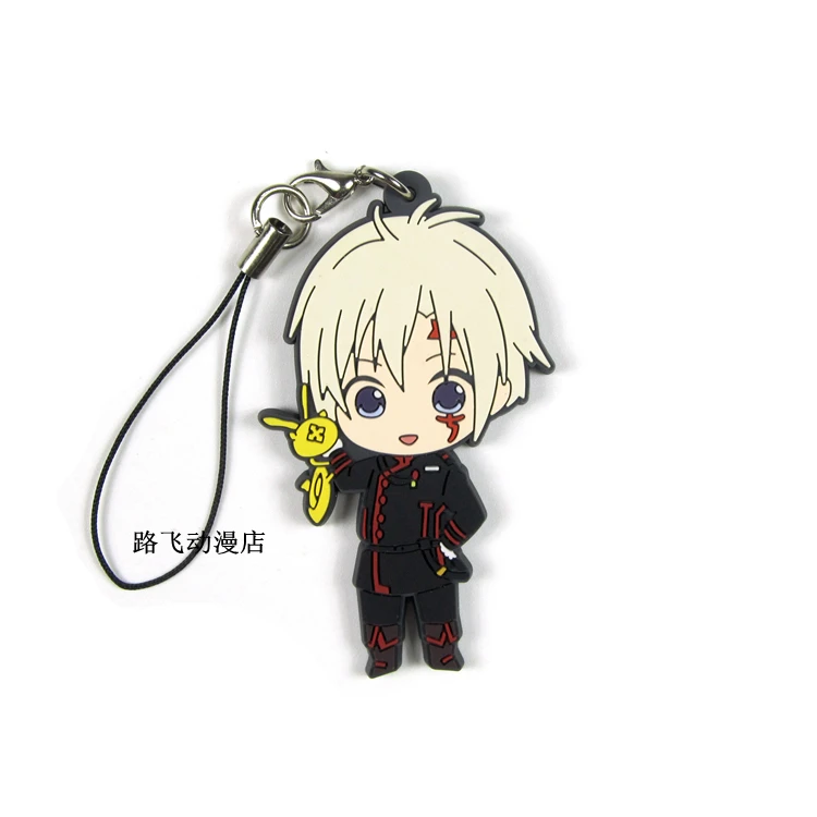 Резиновый брелок D. Gray man аниме модель Аллен Уокер Yu Kanda Ховард ссылка дорога Kamelot