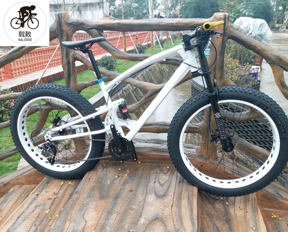Kalosse, 150 мм, для путешествий, 30 скоростей, полная подвеска, микрошифт, Fat bike, 26*4,0 дюймов, снежный велосипед, fat, горный велосипед