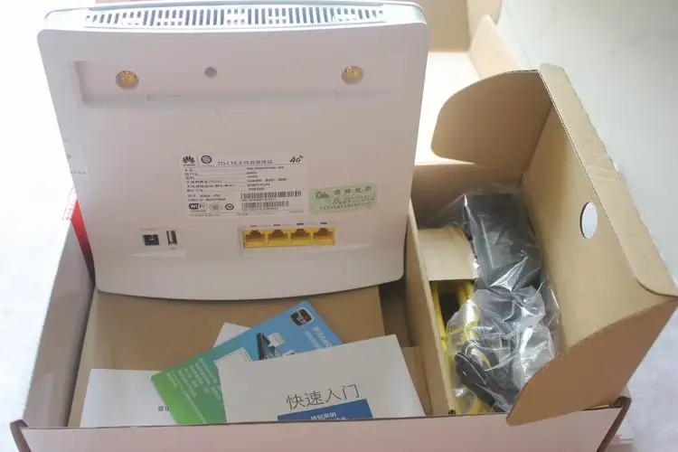 Беспроводной маршрутизатор Huawei B593s 601 4G LTE CPE шлюз точка доступа Wi Fi SIM карта с 2