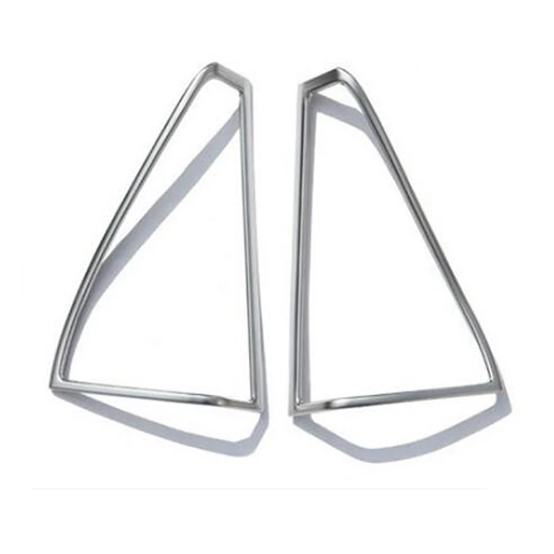 Автомобильный Стайлинг 2 шт./компл. Хромированная Пластина ABS дверь стерео