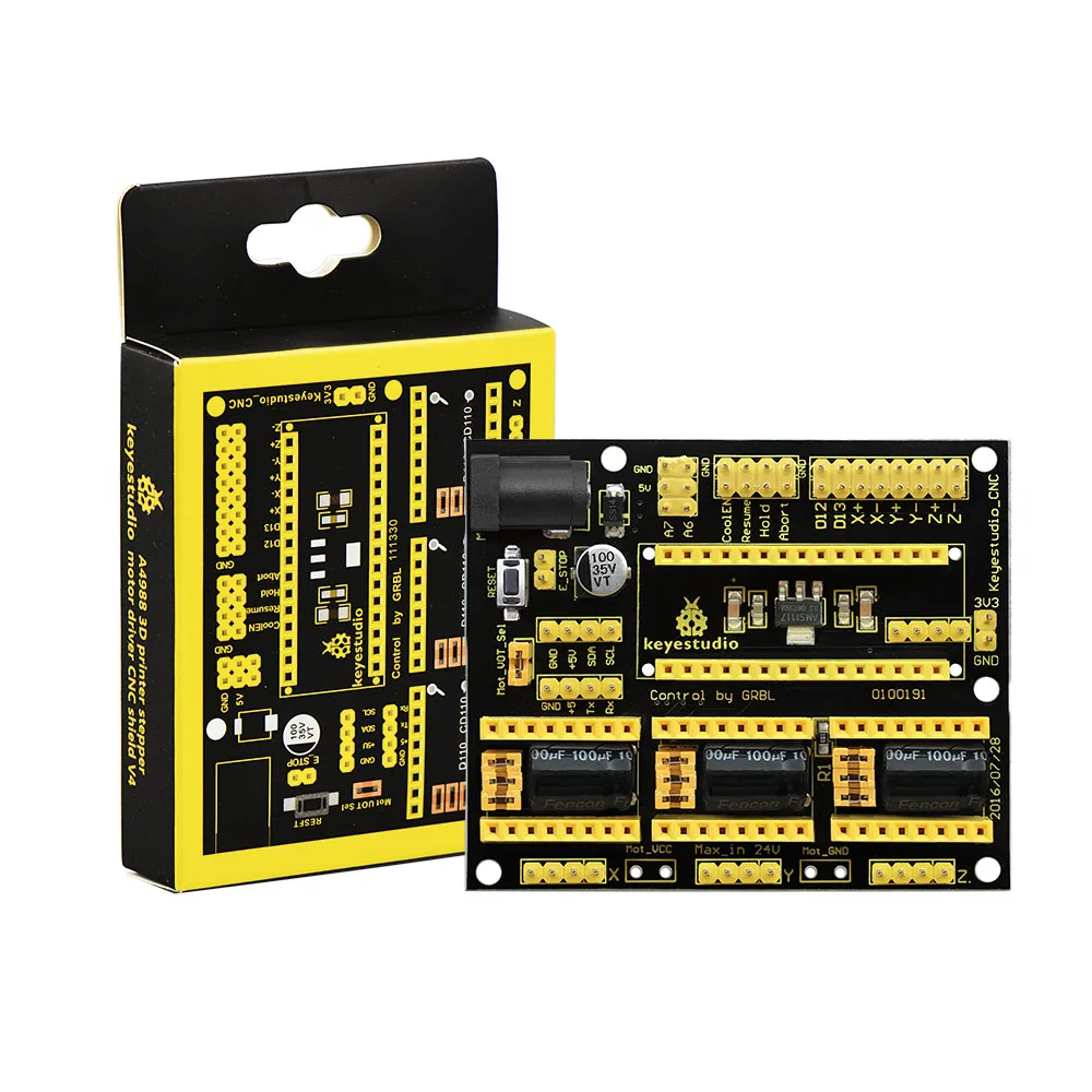 Keyestudio CNC Щит V4.0 плата для Arduino Nano