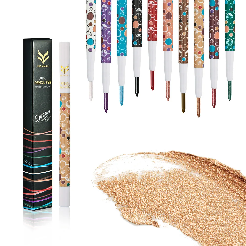 Тени для век блестящие тени стойкие водостойкие и матовые карандаш легкая одежда