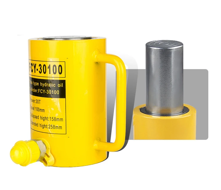 1 шт. длинный гидравлический цилиндр стандартного типа домкрат с выходом 30T ход 100
