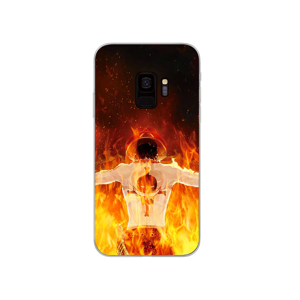 One Piece Эйс комиксов чехол для телефона для samsung Galaxy S10 S10E S8 плюс S6 S7 край S9 S10e плюс Чехол
