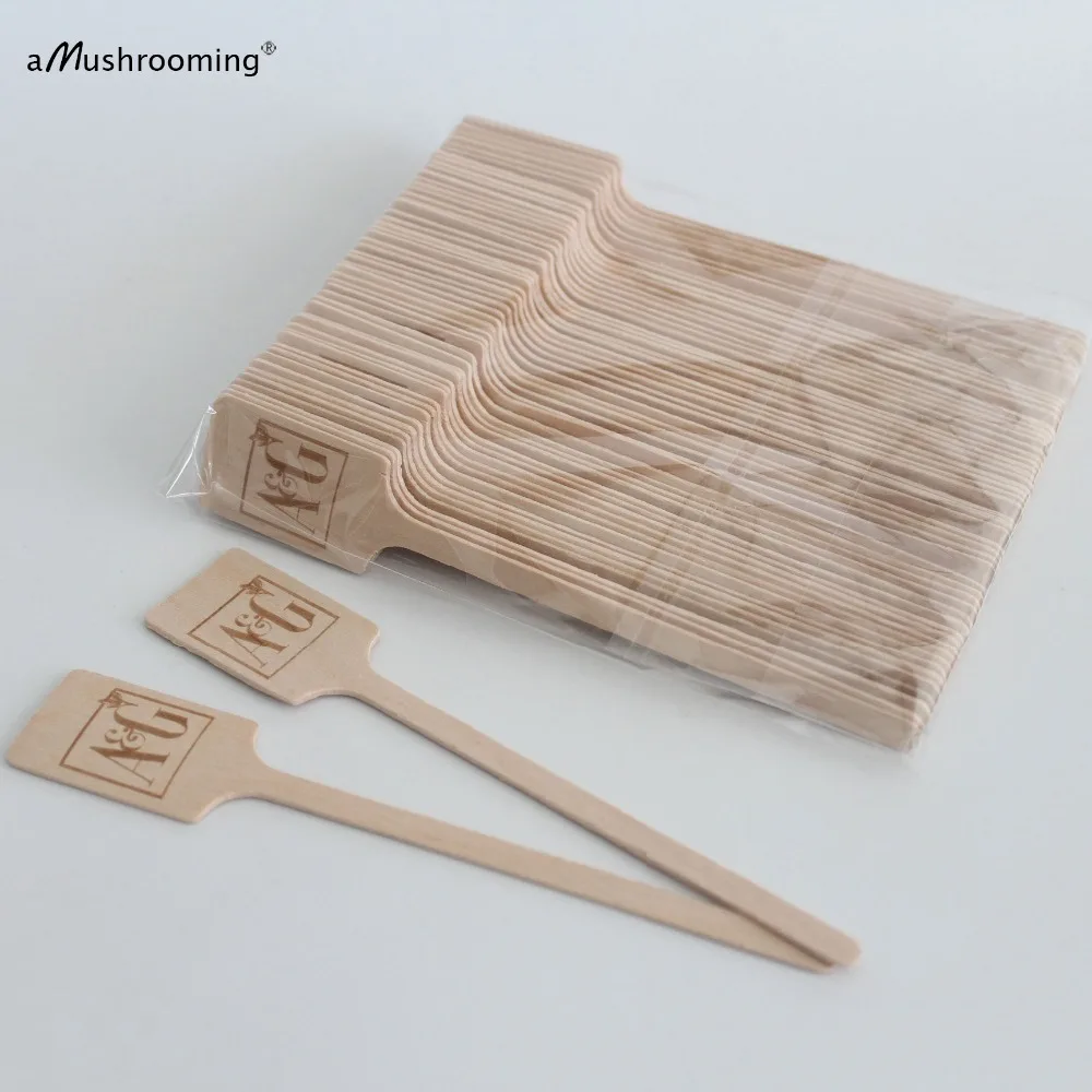 Деревянные палочки для перемешивания x200 с монограммой на заказ свадебные