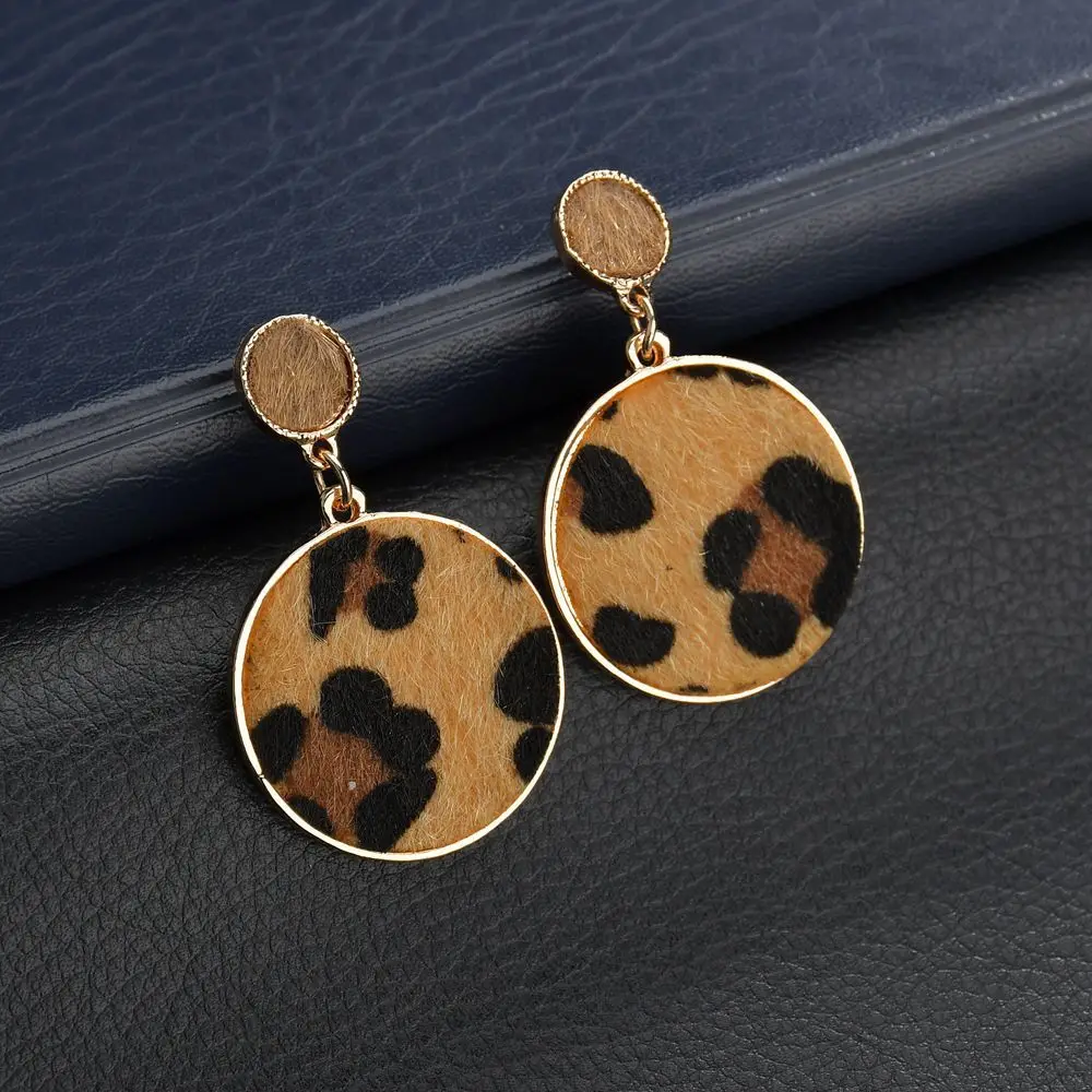 Женские Геометрические висячие серьги квадратные круглые сексуальные с