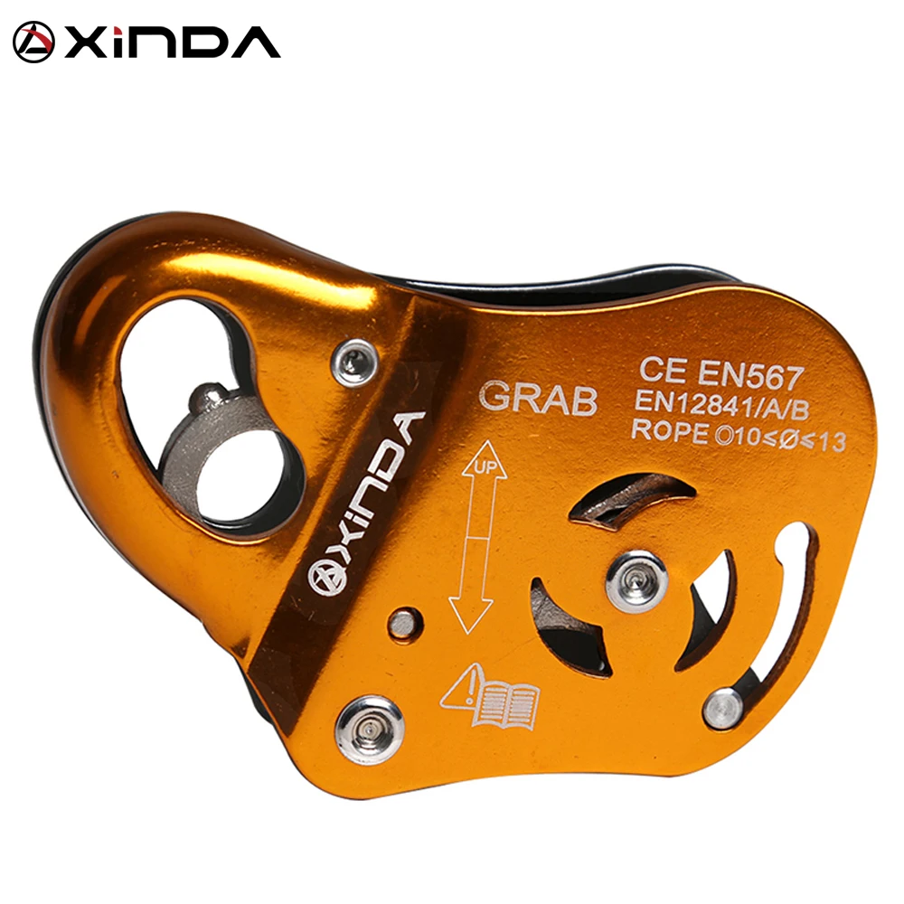 XINDA бренд Rock Climb Asending & Descending оборудование для безопасности съемные веревки захват